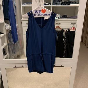 Amanda Uprichard Blue Romper - Size Petite